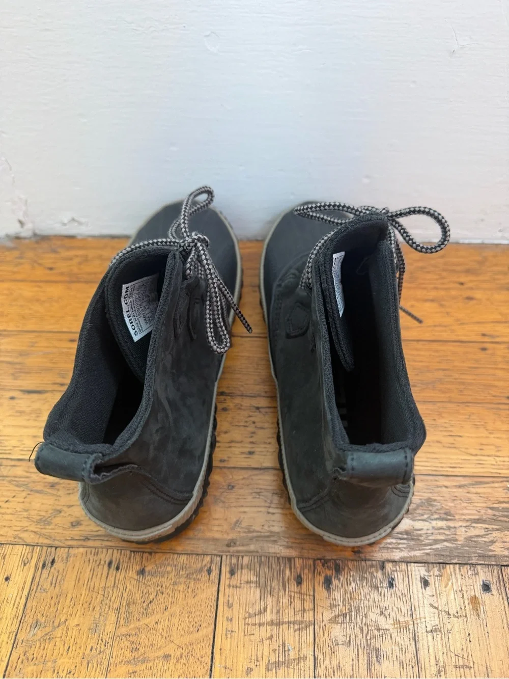 Sorel Black Rainboots, New without Tags